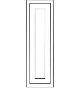 12 1/2" X 42" Wall End Panel